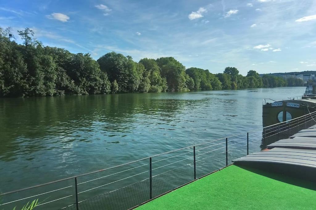 Belle Peniche Romantique A Paris Boulogne-Billancourt Exteriér fotografie